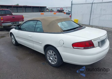 2005 Chrysler Sebring Limited from USA, damaged, VIN 1C3EL65R15N502070